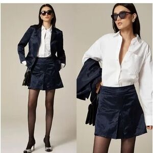 J.Crew collection navy Skirt size 8